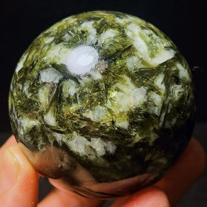 Esferas de Mica Verde Natural de Alta Calidad al por Mayor, Bolas de Cristal Curativas para Decoración del Hogar y Regalos - Product Image 4