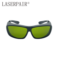Lunettes de sécurité laser infrarouges certifiées CE EN207 LP-ADY-2, transmission de 25 %, 720-1100 nm, haute protection pour diodes Alexandrite et ND