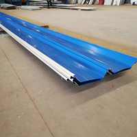 Fournisseur direct du fabricant, plaque en acier coloré de type 760, tuile, panneau unique, profilé, ignifuge, imperméable, durable, anti-corrosion