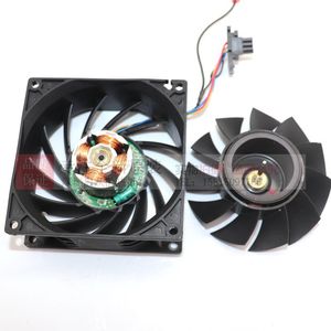 Ventilateur sans balais Delta DC PFC0912DE 12V 4.32A 9cm, ventilateur de refroidissement à haut débit d'air - Product Image 2