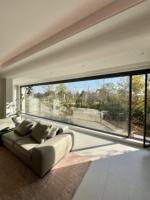 Ventanas Abatibles Modernas, Duraderas, para Villas, Dormitorios, Insonorizadas, Exteriores, de Aleación de Aluminio, Doble Vidrio, para el Hogar