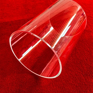 Personalizado Laboratório Limpar Alta Qualidade Tamanho Grande Tubo De Vidro De Quartzo Claro Tubo De Borosilicato Transparente - Product Image 4