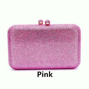 Women Evening Clutches Bag With Luxury Rhinestone Fashion Evening Bags Chain Diamond Handbag Crystal Ladies Clutch Bags - Product Image 3