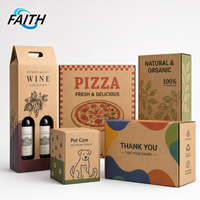 Impresora Digital de Formato Grande Faith de Una Sola Pasada para Cartón Corrugado, Solución de Alta Velocidad para Empaque de Cajas de Cartón
