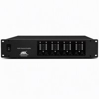 Amplificateur de puissance professionnel JSL 8 canaux 8x350W 2U pour montage en rack