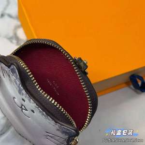 ชุดของขวัญกระเป๋าใส่เหรียญรูปแมวน่ารักกระเป๋าหนังซิปพร้อมพวงกุญแจสำหรับผู้หญิงและเด็กคริสต์มาส,วันเกิด,ของขวัญวันครบรอบ - Product Image 5