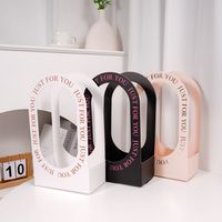 Boîte à fleurs portable avec bouquet de fleurs pliable ajouré pour l'arrangement floral et l'art floral, boîte d'emballage DIY