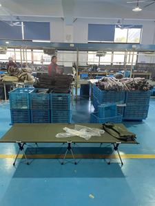 Cama <span class=keywords><strong>de</strong></span> Camping Impermeable <span class=keywords><strong>de</strong></span> Aleación <span class=keywords><strong>de</strong></span> Aluminio 2 en 1 con Altura Ajustable |   Capacidad <span class=keywords><strong>de</strong></span> Carga <span class=keywords><strong>de</strong></span> 120 kg |   Cama Plegable para Exteriores, para Dormitorio o Playa - Product Image 6