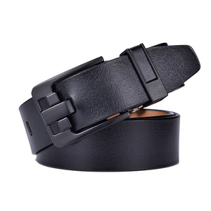 <span class=keywords><strong>Ceinture</strong></span> pour <span class=keywords><strong>Homme</strong></span> 2025 en Cuir Véritable de Vachette, Boucle Style Rétro Décontracté, Couleurs <span class=keywords><strong>Noir</strong></span> et Café, Vente Directe Fabricant et Grossiste - Product Image 5