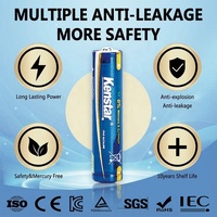 Pila Alcalina AAA de 1.5V, Pila Seca Aaa Am4 LR03 con Certificación CE KC