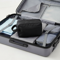 Trousse de Toilette Oxford Imperméable Grande Capacité pour Hommes – Sac de Voyage et Organisateur de Cosmétiques avec Séparateurs – Vente en Gros