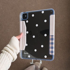 ฤดูใบไม้ร่วงและฤดูหนาว ลายเสื้อสเวตเตอร์ลายสก๊อตแบบญี่ปุ่นและเกาหลี เหมาะสำหรับเคสป้องกัน หัวเข็มขัดแม่เหล็กนิวแอร์ 7 - Product Image 3