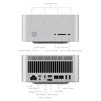 Mini PC Beelink GTR9 Pro con Wi-Fi 7 AI Max+ 395, 16GB*8 8000MHz LPDDR5x, 128GB de RAM, 2TB SSD para Creación de Contenido y Oficina
