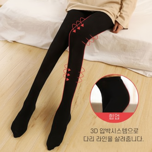 Vivi Maria moda invernale in 9 parti Leggings in pile da donna calze invernali Chic - Product Image 1