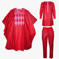 Élégantes Robes de Soirée de Mariage pour Femmes, Broderie Traditionnelle Bazin, Vêtements Africains Chic pour Couples, Collection d'Été
