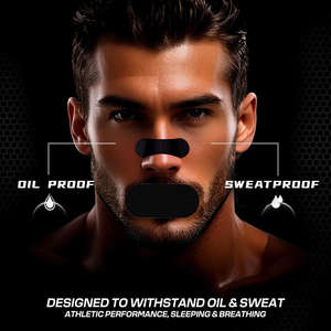 Strip hidung ramah kulit Anti mendengkur Logo kustom strip hidung tanpa rasa sakit kupas hidung pernapasan yang lebih baik - Product Image 2