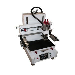 Non Woven Bag Screen Printing Machine Desktop With Vacuum Table for PVC Film Paper Plastic Fabric Bag - Product Image 2
