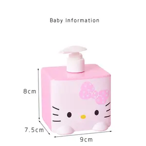 Stitch Melody película dibujos animados champú botella ABS acción personaje recoger modelo juguete caja loción mano jabón embotellado 300ML - Product Image 3