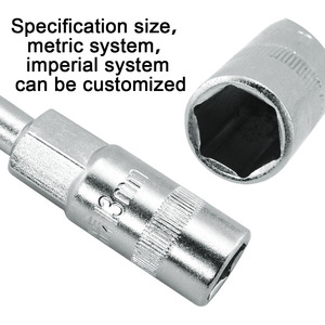 <span class=keywords><strong>Clé</strong></span> <span class=keywords><strong>Allen</strong></span> Torx à Long bras, finition mate Crv, Type T, haute qualité, douille hexagonale, pour outils de réparation automobile, 1 pièce - Product Image 5