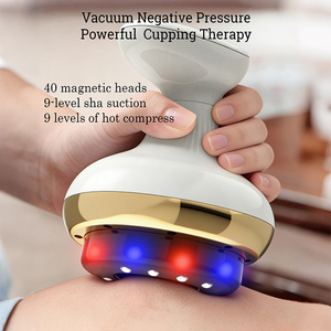 Masajeador Eléctrico Anticelulítico 4 <span class=keywords><strong>en</strong></span> 1 con Ventosas, Luz Roja, 9 Niveles Ajustables y Calor para Esculpir el Cuerpo - Product Image 2