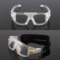 Lunettes de sport avec bande élastique réglable, protection contre les impacts, sports de plein air, basketball, football, badminton, lunettes de sport