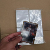 Huacent – Lot de 91x66 mm de protège-cartes transparents de qualité supérieure pour cartes de jeu, d'anime et de sport (TCG) – Vente en gros