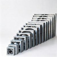 Ventilateur mural électrique à roulement à billes en fonte pour élevages avicoles et porcins, personnalisable OEM/ODM