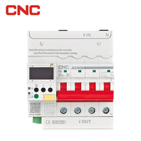 Disjoncteur Miniature Intelligent Wi-Fi CNC Série YCB9ZF 6KA 16A 32A 63A 100A sur Rail DIN 50/60HZ 1P 2P 3P 4P