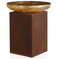Fournisseur foyer de jardin en acier corten barbecue à bois barbecue table barbecue barbecue a charbon