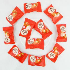 Délicieux <span class=keywords><strong>bonbon</strong></span> à saveur douce fraise <span class=keywords><strong>bonbon</strong></span> bon bon goût fête remplissage <span class=keywords><strong>bonbon</strong></span> dans l'emballage du sac - Product Image 4