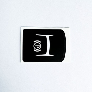Autocollant de réparation du bouton de frein de stationnement électronique, adhésif noir pour Audi A6 A6L 2005 2011 - Product Image 2
