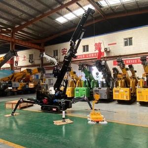 Cần cẩu nhện cần trục thu gọn mini cần cẩu di động mini cần cẩu bánh xích mini - Product Image 4