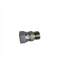 Raccord hydraulique droit forgé de qualité fiable en acier au carbone et acier inoxydable, adaptateur scellé