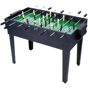 Mesa de Juegos Multifuncional 5 en 1 Negra y Roja: Billar, Hockey de Aire, Futbolín, Ping Pong, Baloncesto - Product Image 6