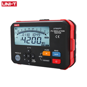เครื่องทดสอบฉนวนไฟฟ้า UNI-T UT503PV สำหรับทดสอบอุปกรณ์ที่มีแรงดันสูง DC1000V พร้อมฟังก์ชั่นปล่อยประจุอัตโนมัติและการทดสอบแบบสเต็ปปิ้ง - Product Image 2