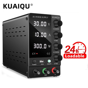 Alimentation électrique de laboratoire à courant continu réglable de haute précision NICE-<span class=keywords><strong>POWER</strong></span> SPS-C3010 noire 30V 10A à bon prix - Product Image 1