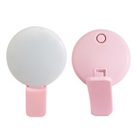 Accessoires pour téléphones mobiles, anneau lumineux LED en ABS+PC avec éclairage beauté pour diffusion en direct