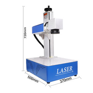 Machine de gravure laser portable 20W 30W 50W 60W 100W pour petites entreprises, pour métal, bijoux, plastique, cuir, plaques signalétiques - Product Image 2