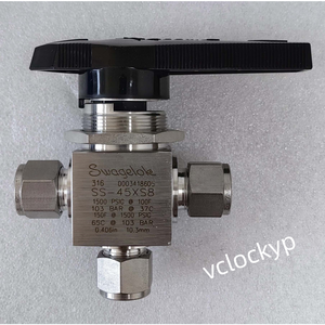 Válvula de Bola de Acero Inoxidable Swagelok Serie 40, Tubo OD, SS-45XS8 Usada - Product Image 2