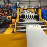 Machine de formage à froid hydraulique PLC entièrement automatique à grande vitesse pour poutrelles en C de forme spéciale personnalisées