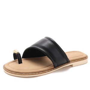 Sandalias Planas de Playa para Mujer, Estilo Romano, Minimalistas Francesas, Transpirables, Antideslizantes, para Vacaciones - Product Image 3