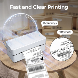 Donnwe BT DW-TDL408h 4-inch máy in nhãn nhiệt waybills USB và Giao diện Bluetooth thích hợp cho chuyển phát nhanh Giao thông vận tải gói - Product Image 3