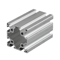 Le support en aluminium d'équipement de la norme européenne 6060 profile le traitement anodisé industriel de commande numérique par ordinateur de finition des profils 60x60