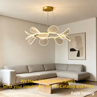 Luminaire suspendu LED moderne minimaliste, unique, élégant et créatif pour salle à manger, chambre à coucher, salon