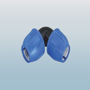Raccord de compression HDPE PP en laiton, matériau plastique, alimentation en eau, coude égal, collier de serrage, tête de modèle haut, vente en gros - Product Image 6