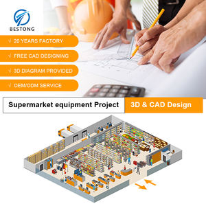 Congélateur commercial de <span class=keywords><strong>réfrigérateur</strong></span> de conception de supermarché de vente instantanée de liquidation pour des centres commerciaux pour l'espace au détail - Product Image 2