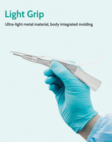 Pièce à main droite originale de micro-chirurgie à angle de 20 degrés pour outils chirurgicaux de dentisterie à turbine dentaire à basse vitesse