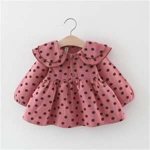Good Baby Child Products Handmade Infant Kids Girls Polka Dot Dresses Baby From Manufacturer in India - Product Image 4