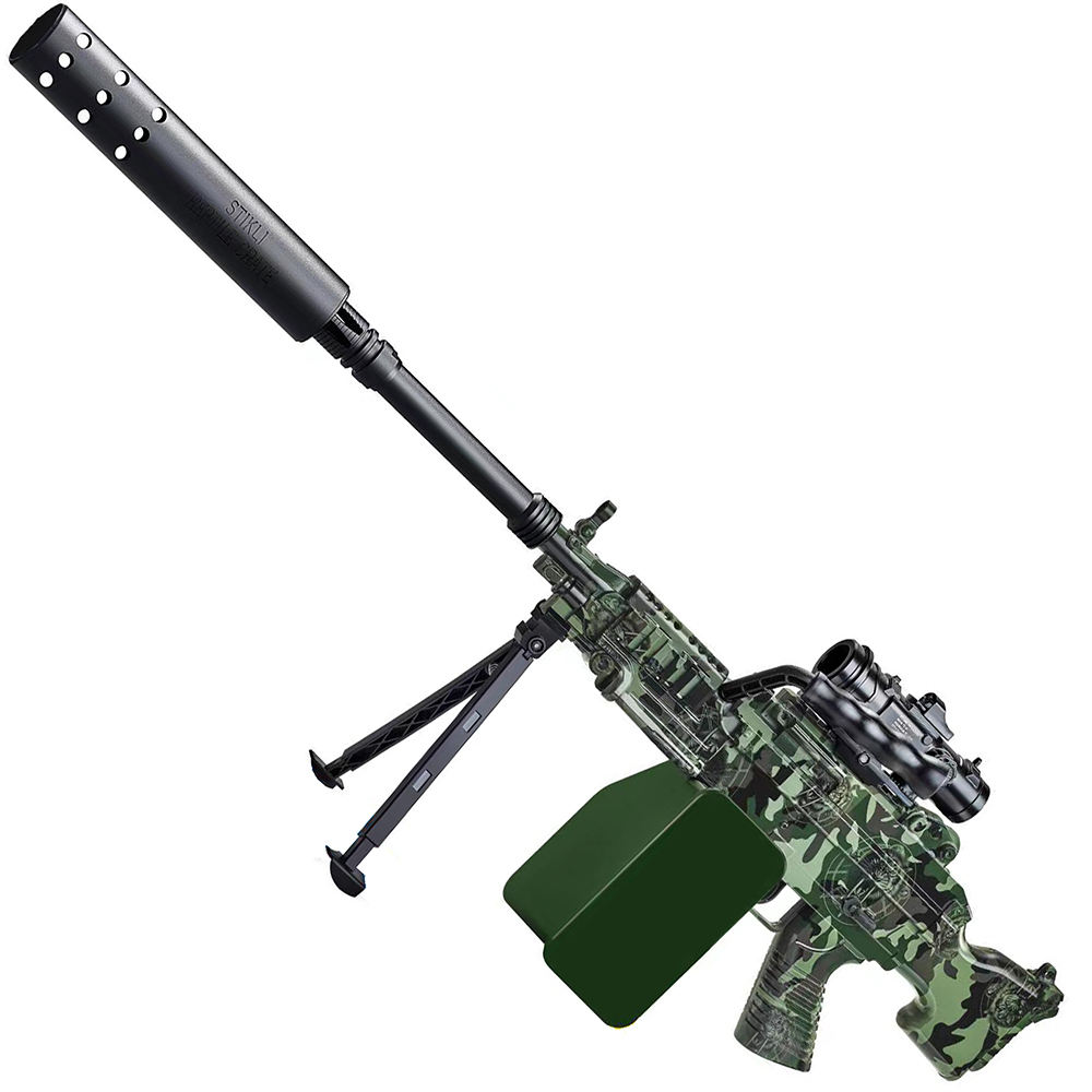 M249 ジェルブラスターガンおもちゃ 82CM 多機能エレクトロニック玩具