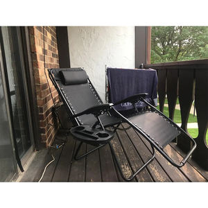 Sedia <span class=keywords><strong>da</strong></span> Campeggio Leggera in Metallo Zero Gravity Pieghevole per Esterni, Spiaggia, <span class=keywords><strong>Giardino</strong></span>, Patio e Ufficio - Product Image 2